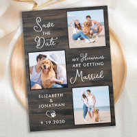 Russe Mariage Custom 3 Animal Photo Chien