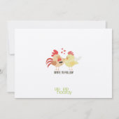 Save The Date Rustic Country Farm Wedding Enregistrer la date (Dos)