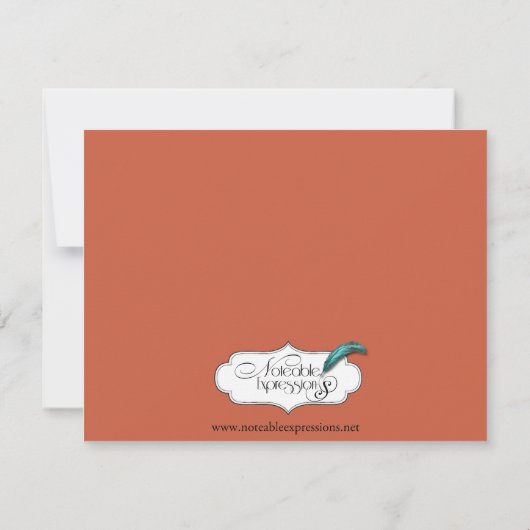 Save The Date Rustic Fall quitte mariage Enregistrer la date (Dos)