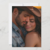 Save The Date Rustic Grange Farmhouse Photo Enregistrer la date (Dos)