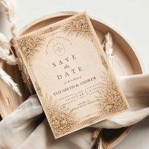 Rustic Luxury Botanical Floral Wedding