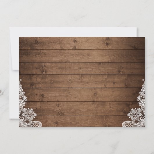 Save The Date Rustic Mason Jar Lumières Enregistrer la date Phot (Dos)