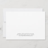 Save The Date Rustic Script 4 Photo Collage Enregistrer La Date (Dos)