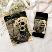 Save The Date Rustic Sunflowers and Cowboy Boots Western Wedding