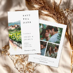 Save The Date Rustic Winery Mariage paysage<br><div class="desc">Rustic Winery Landscape Wedding Enregistrer la date</div>