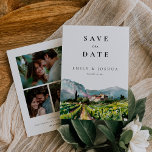 Save The Date Rustic Winery Mariage paysage<br><div class="desc">Rustic Winery Landscape Wedding Enregistrer la date</div>