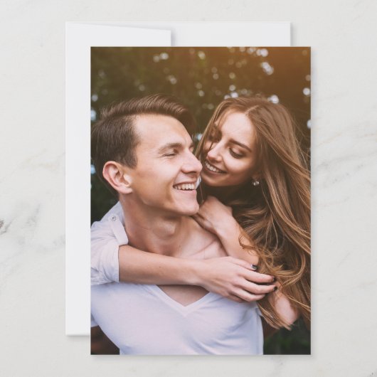 Save The Date Rustique Mason Jar String éclaire la photo florale (Dos)