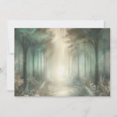 Save The Date Sage Green Enchanted Forest Radiance Wedding (Dos)