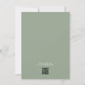 Save The Date Sage Green Wildflower Wedding (Dos)