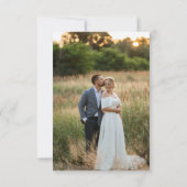 Save The Date SAGE Whispers Soiree avec photo (Dos)