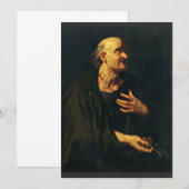 Save The Date Saint Barthélemy par Pierre Paul Rubens (Devant / Derrière)