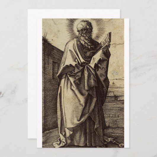 Save The Date Saint Paul l'Apôtre (Devant / Derrière)