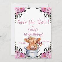 Saint Vache premier anniversaire Sauvez la date