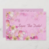 Save The Date Sakura Enregistrer La Date (Devant / Derrière)