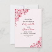 Save The Date Sakura Wedding – Cherry Blossom Themed (Devant)