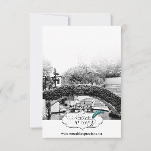 Save The Date San Antonio Destination Wedding Enregistrer la dat (Dos)