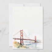 Save The Date San Francisco Golden Gate Bridge Landscape Wedding (Dos)