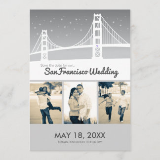 Save The Date San Francisco Mariage Sauvegarder la date