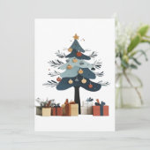 Save The Date sapin de Noël (Debout devant)