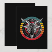 Save The Date Satan Goat, Don de chèvre (Devant / Derrière)