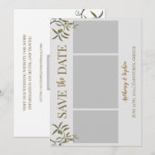 Save The Date Sauvegarder la date Grèce (Devant / Derrière)