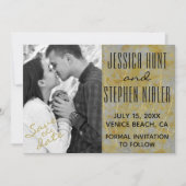 Save The Date Sauvegarder la date Mariage Collection Lueur d'Esp (Devant)