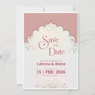 Save The Date Sauvegarder la date Salutations
