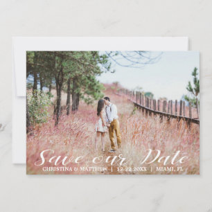 Save The Date SAUVEGARDEZ NOTRE DATE Mariage 4 PHOTOS Collage B