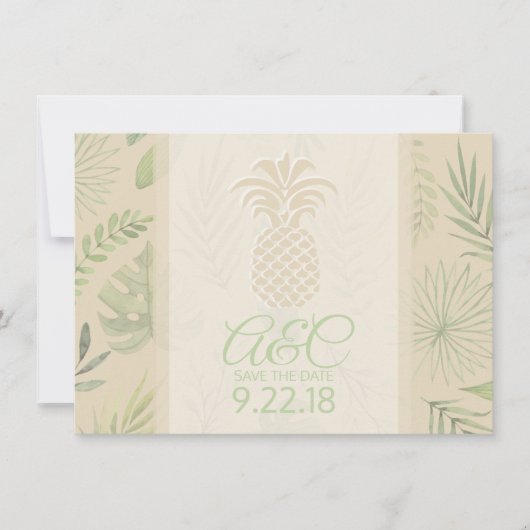 Save The Date Sauver la Date Ananas (Devant)