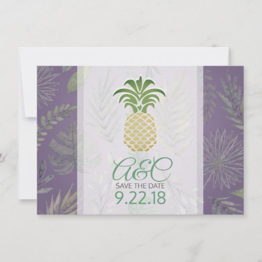 Save The Date Sauver la Date Ananas (Devant)