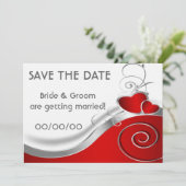 Save The Date Sauver la date: Cœurs (Debout devant)