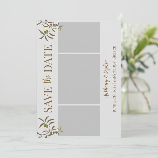Save The Date Sauver la date Grèce (Debout devant)