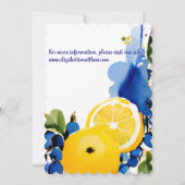 Save The Date Sauver la date « La Dolce Vita » (Dos)