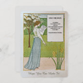 SAVE THE DATE SAUVER LA DATE/NOUVELLES DE DERNIÈRE HEURE/FEMME L (Devant / Derrière)