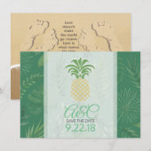 Save The Date Sauver la date Pineapple (Devant / Derrière)