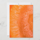 Save The Date Sauver la date | Tranche d'agate orange (Dos)