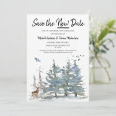 Save The Date Sauver la nouvelle forêt de date (Debout devant)