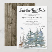 Save The Date Sauver la nouvelle forêt de date (Devant / Derrière)