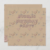 Save The Date Save the date, Bubbleroom (Devant / Derrière)