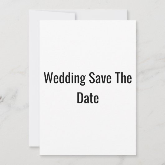 Save The Date "Save the date" pour mariage (Devant)