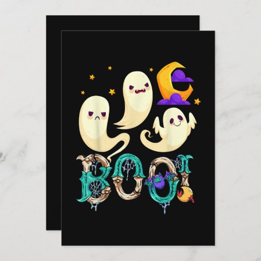 Save The Date Scène Halloween 31 (Devant / Derrière)