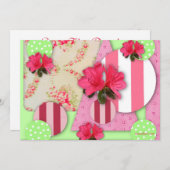 Save The Date Scrapbook Azalea Enregistrer La Date (Devant / Derrière)
