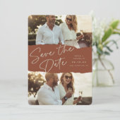Save The Date Scrapbook | Deux photos (Debout devant)