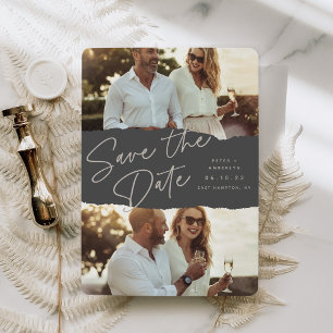 Save The Date Scrapbook   Deux photos