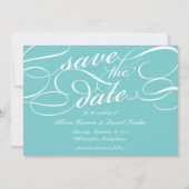 Save The Date Script classique Enregistrer la date | L'Oeuf de R (Devant)