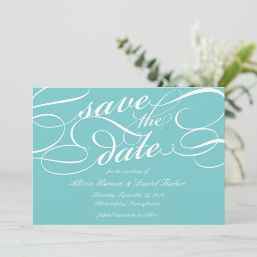 Save The Date Script classique Enregistrer la date | L'Oeuf de R (Debout devant)