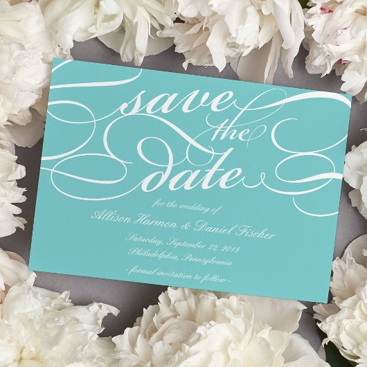 Save The Date Script classique Enregistrer la date | L'Oeuf de R