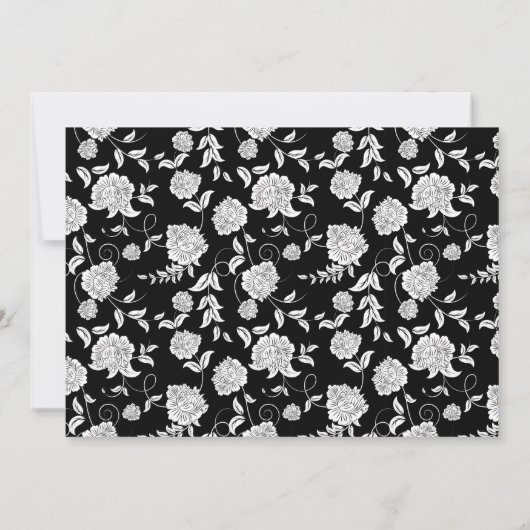 Save The Date Script Floral Mariage Appartement Enregistrer La C (Dos)