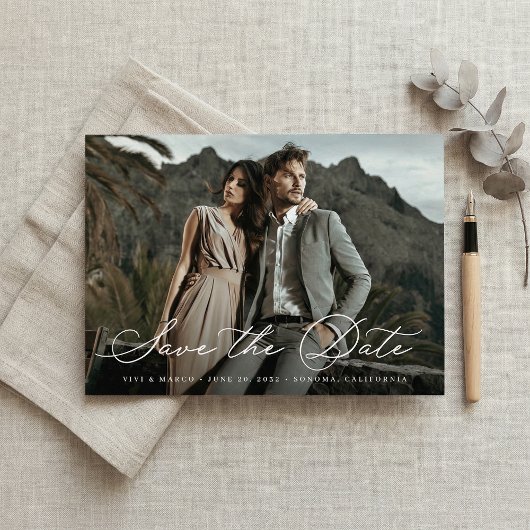 Save The Date Script Flow | Photo Wedding
