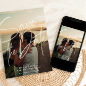 Save The Date Script gras et moderne